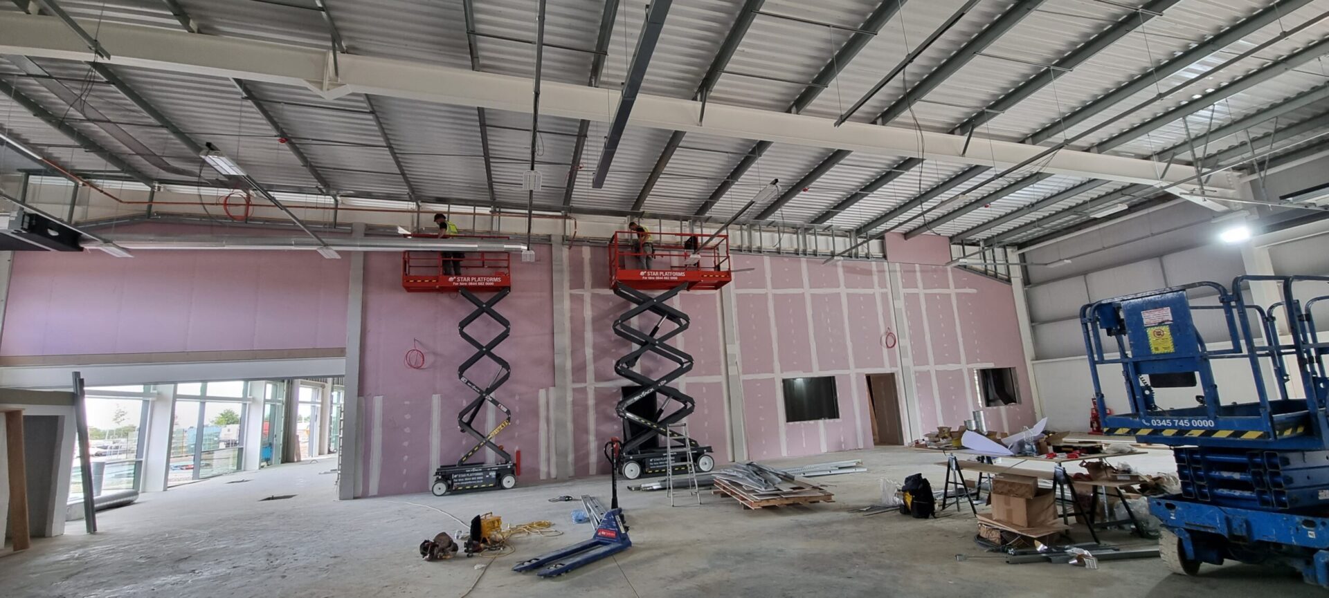 plastering and dry lining