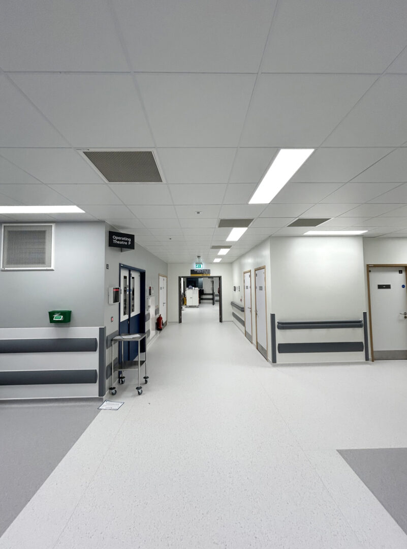 Southampton General Hospital suspended ceilings